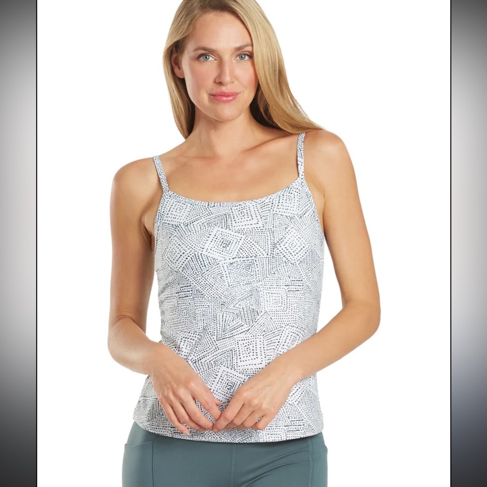 NWT - Everyday Yoga Radiant Tribe Strappy Back Support Tank